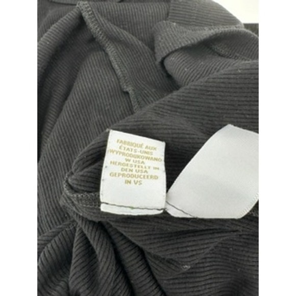 House Of Harlow 1960 Black Ribbed Knit Sleeveless Midi‎ Dress - Comfortable - Picture 5 of 8